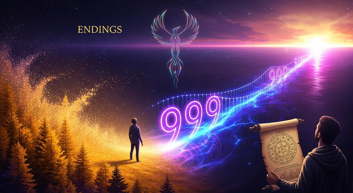 999 Angel Number Meaning – Endings, Closure & New Beginnings