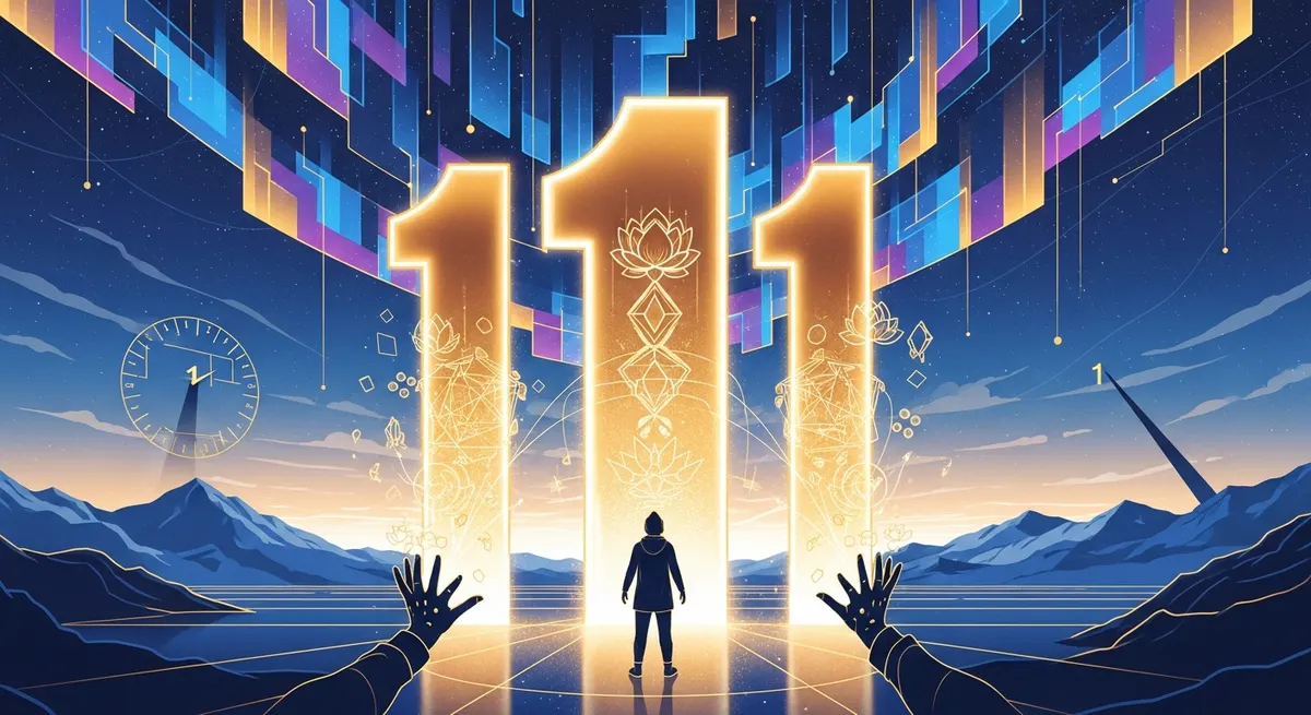 111 Angel Number Meaning: The Ultimate Guide to New Beginnings, Manifestation & Spiritual Awakening